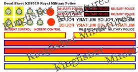 Royal Military Police Markings